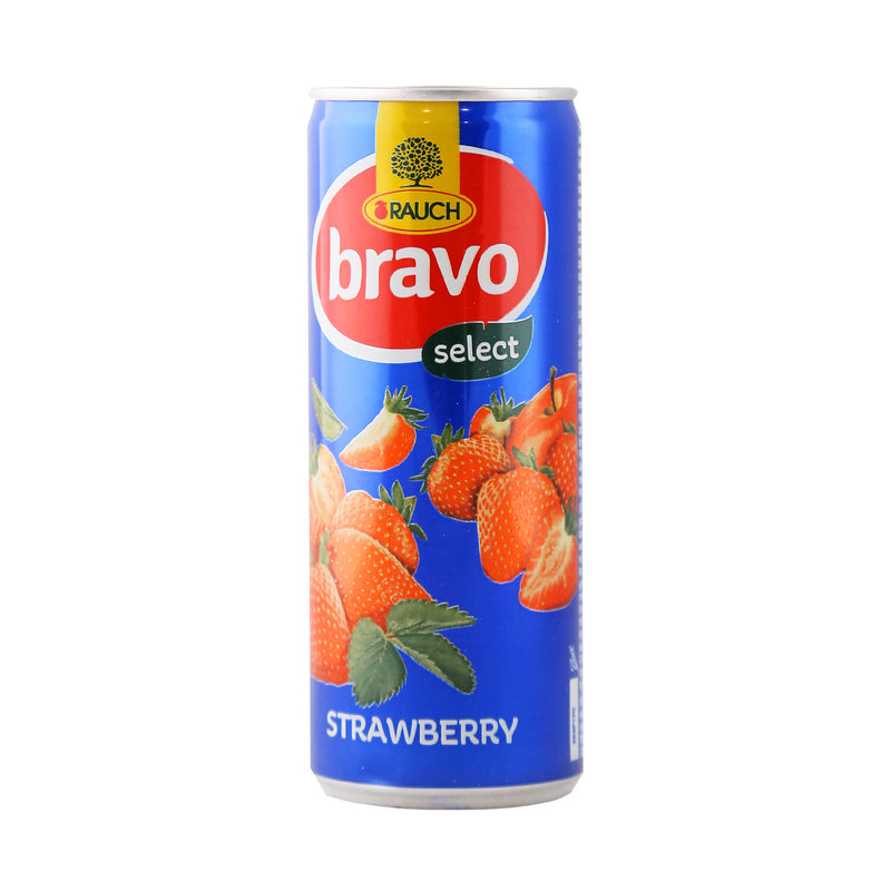 Bravo limenka Strawberry can 0,25l