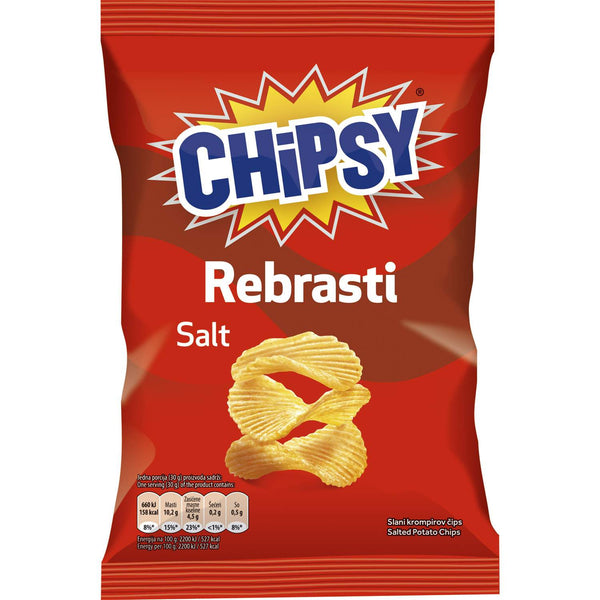 Chipsy ribbed salted 40g