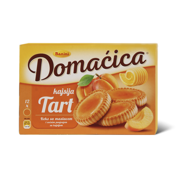 Domacica Tart Apricot 210g