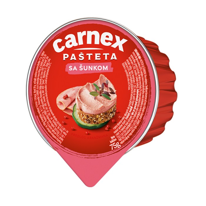 Pate with ham 75g