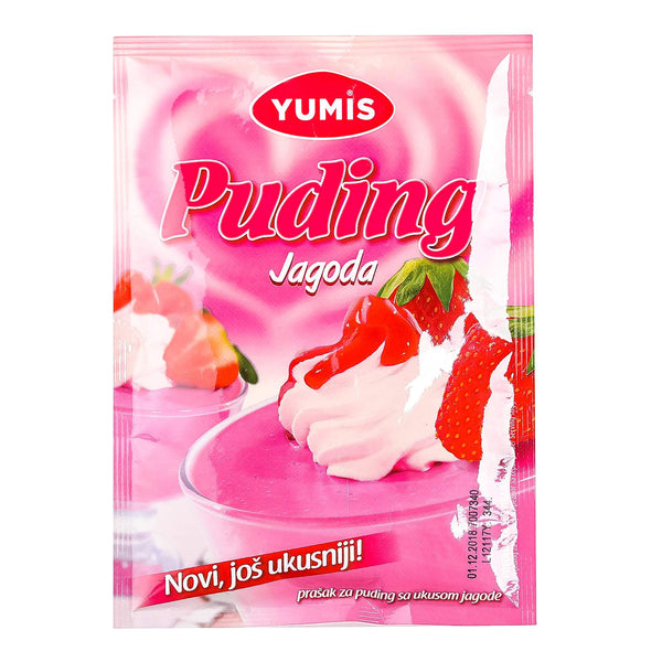 Pudding Yumis  strawberry 40g