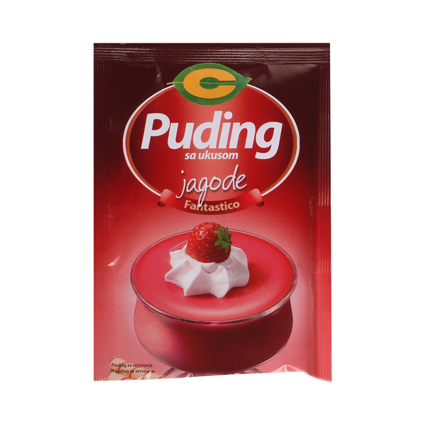 Pudding C strawberry 49g